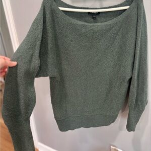 Express Soft Knit Boatneck Sweater -Large